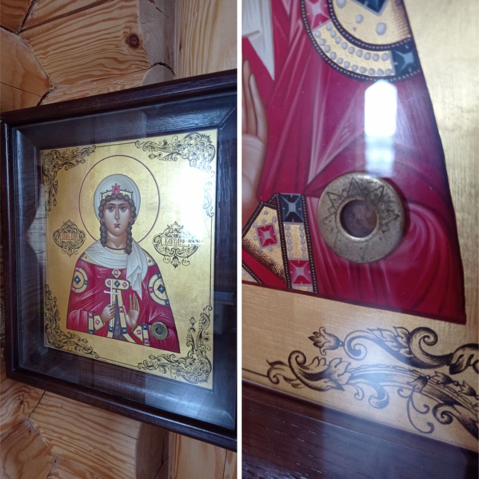 Мощи Святой Великомученицы Варвары